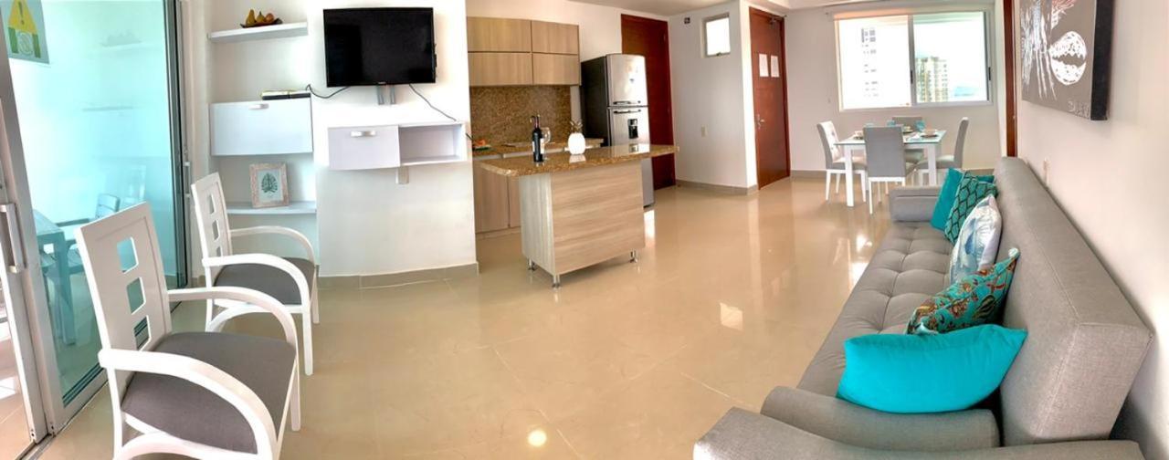 Palmetto Bocagrande Oceanfront Apartment Cartagena Exterior photo