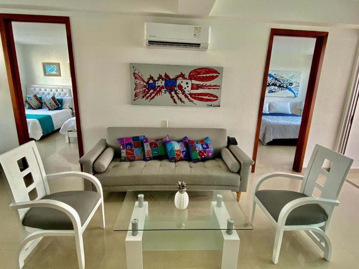 Palmetto Bocagrande Oceanfront Apartment Cartagena Exterior photo