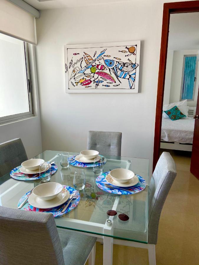 Palmetto Bocagrande Oceanfront Apartment Cartagena Exterior photo