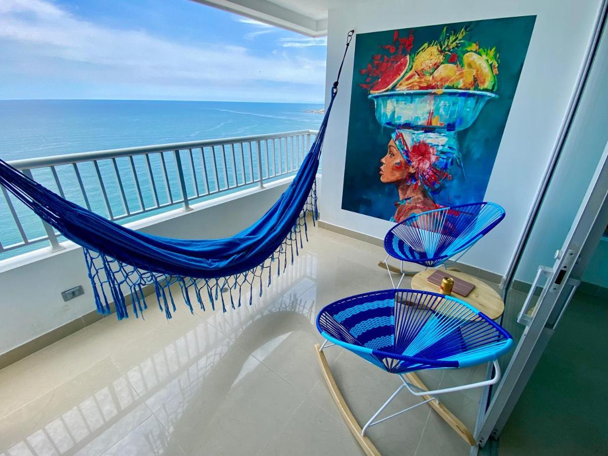 Palmetto Bocagrande Oceanfront Apartment Cartagena Exterior photo