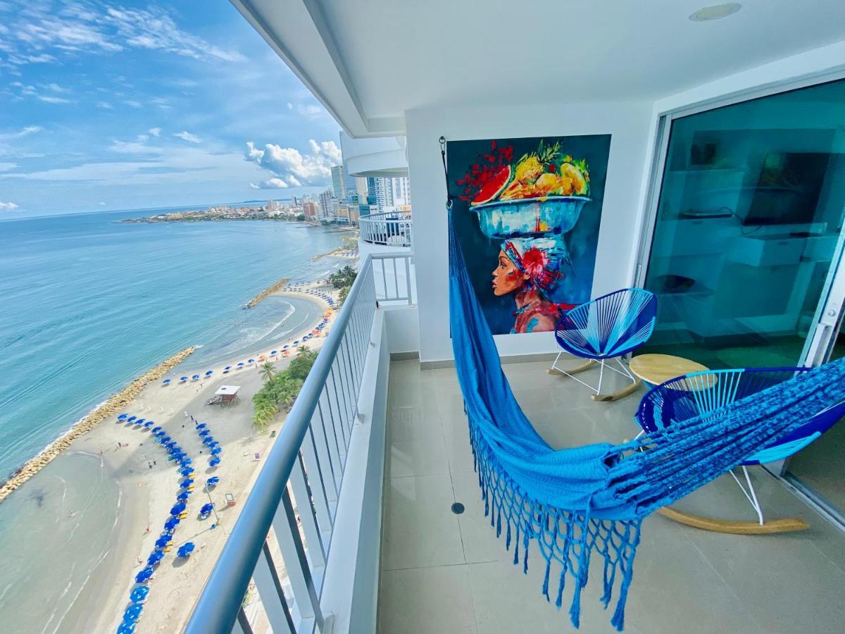 Palmetto Bocagrande Oceanfront Apartment Cartagena Exterior photo